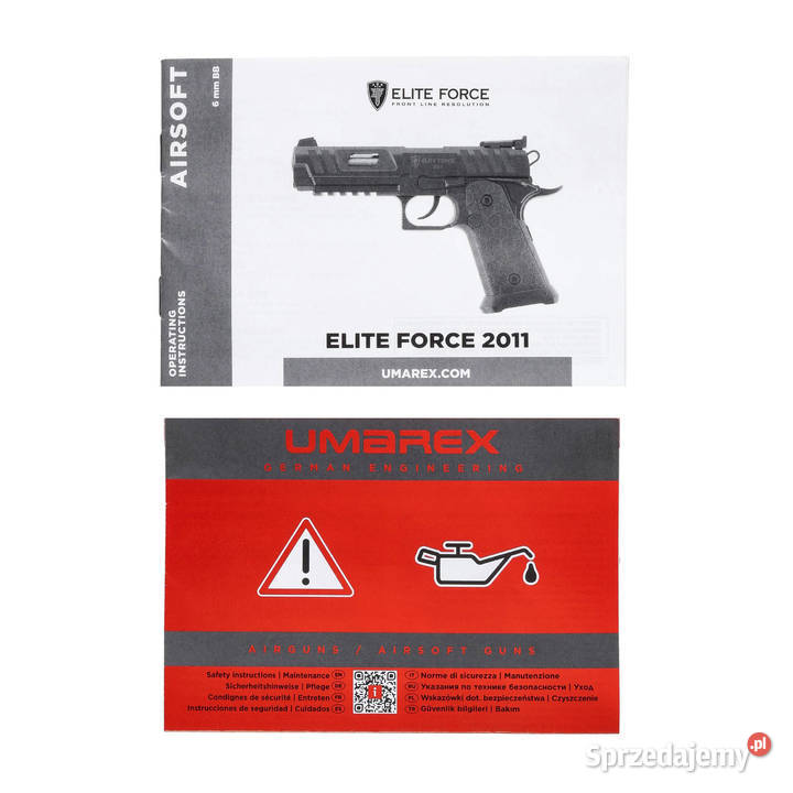 Replika pistolet ASG Elite Force 2011 6 mm CO2 Pabianice