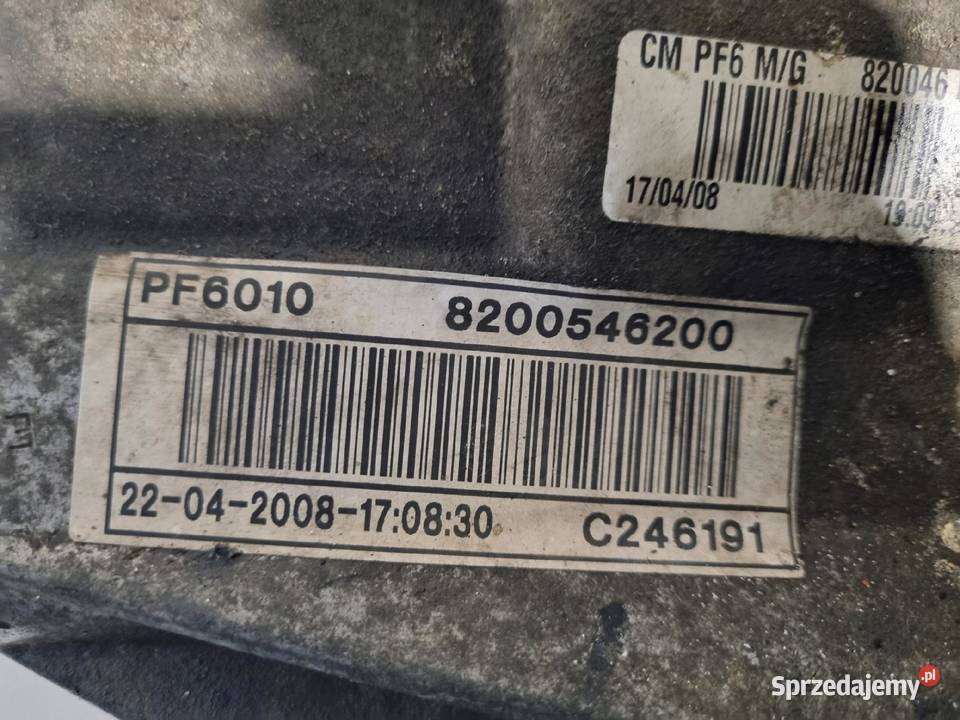 SKRZYNIA BIEGÓW Renault Trafic Opel Vivaro 20 Chełm