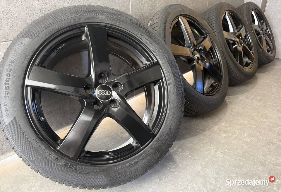 19 Audi Q3 VW Tiguan felgi koła komplet 5x112 wielkopolskie Lubasz sprzedam