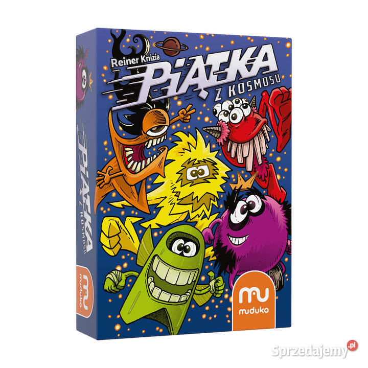 Gra planszowa Piątka z kosmosu Pozaziemska gra wielkopolskie Poznań sprzedam