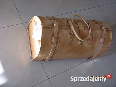 Skórzany piękny nowy kufer USA orginalny LUCKY mazowieckie