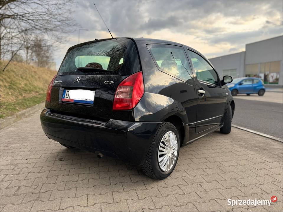 Citroen C2 11 benzyna czarny Jelenia Góra