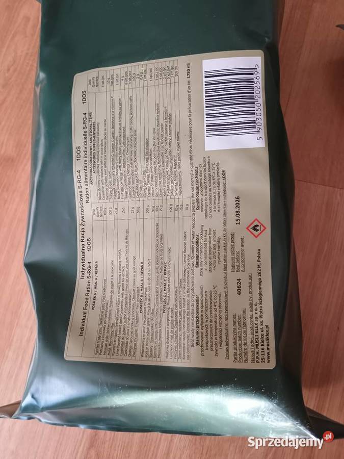 Racja wojskowa SRG4 1DOS Małomice