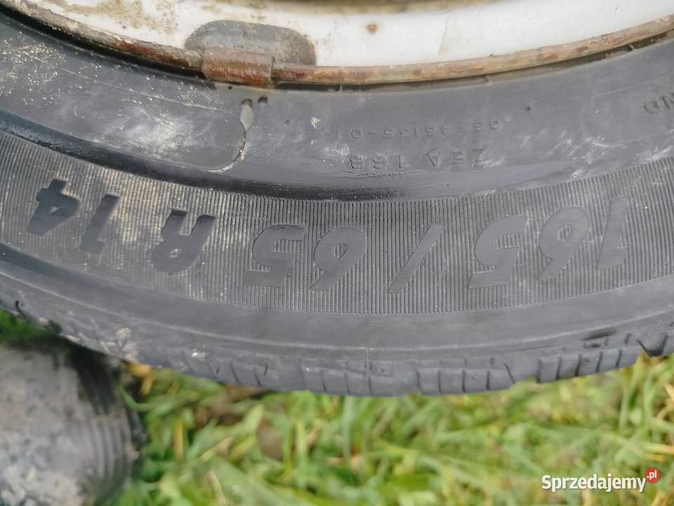 Sprzedam koła felgi z oponami 16565 R14 Wróblowice sprzedam