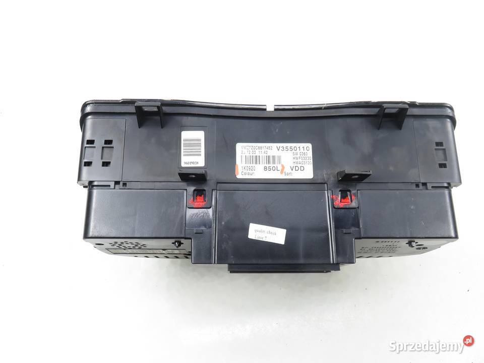 LICZNIK VW GOLF V 1K1 19 TDI BXE 1K0920850L