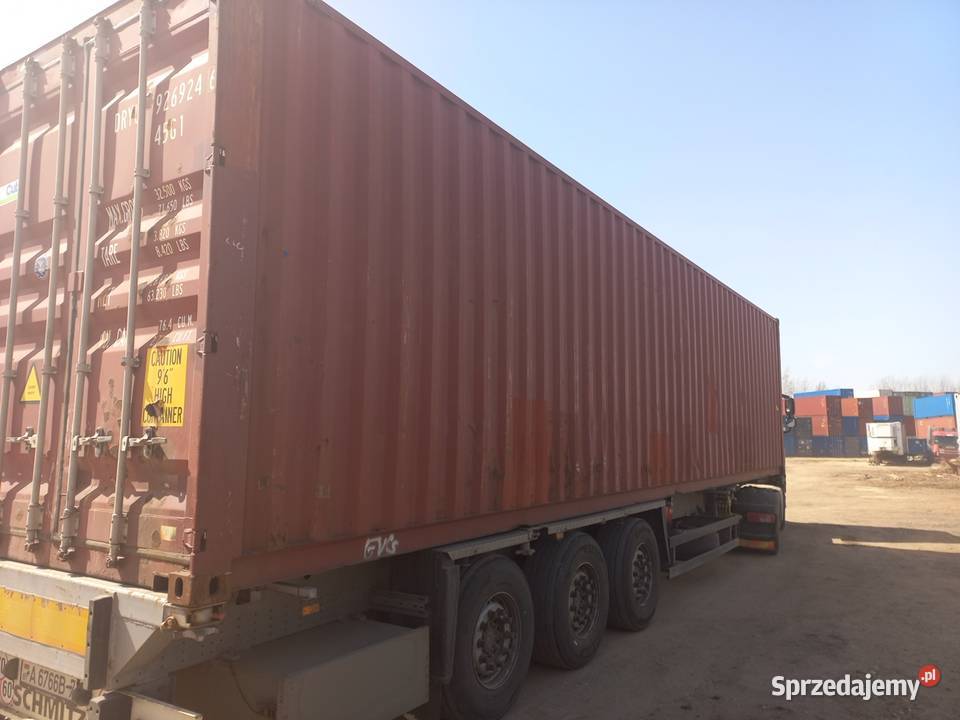 Kontener morski magazynowy budowlany 40 HC Tarnów