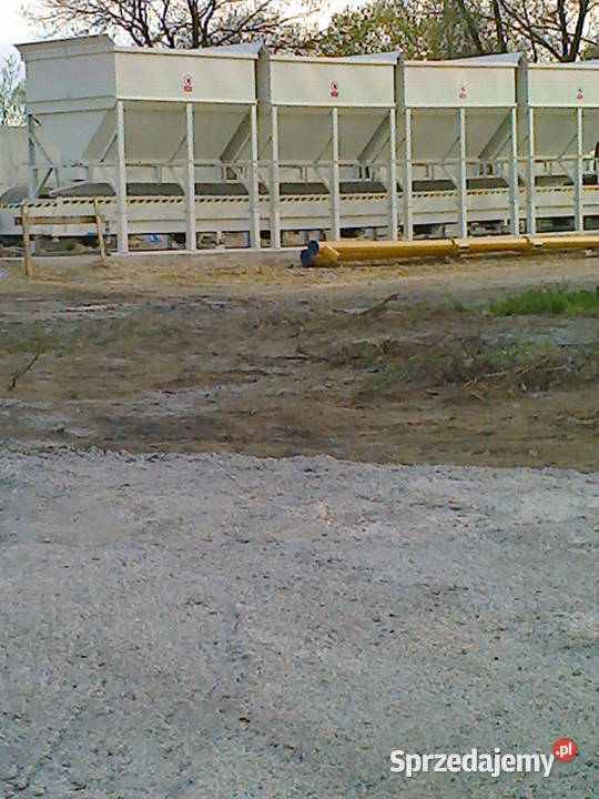 węzeł betoniarski mobilny Jastrząb sprzedam