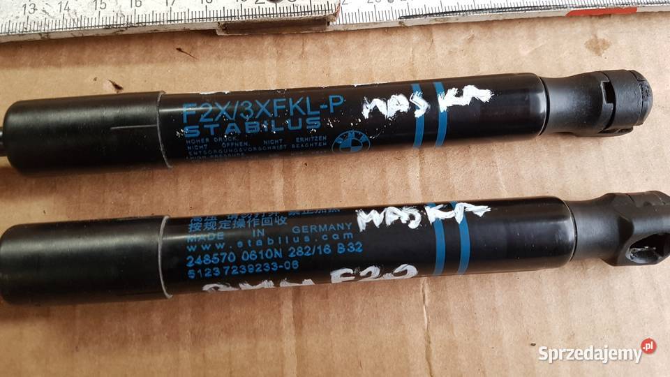 BMW 1 120 F20 f21 LIFT amortyzatorki maski sprzedam