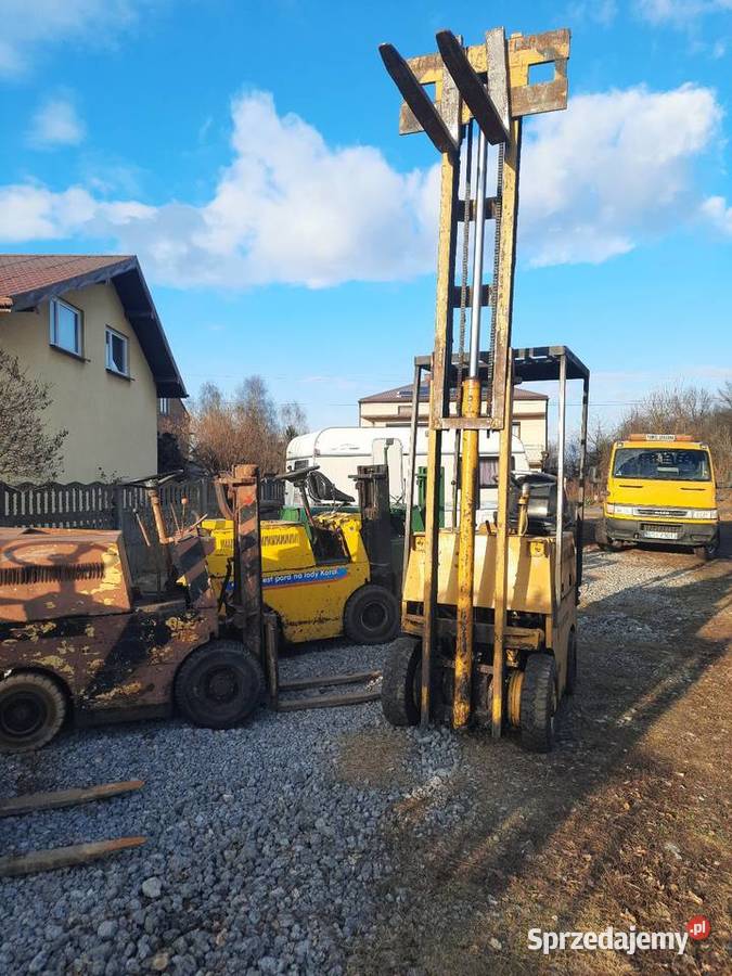 Wózek widłowy rak Suchedniów silnik Ursus C330 diesel