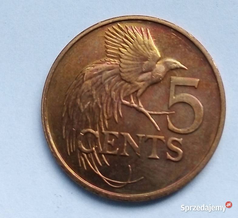 TRINIDAD AND TOBAGO5 CENTS2005 r Antyki, Sztuka, Kolekcje Legionowo sprzedam