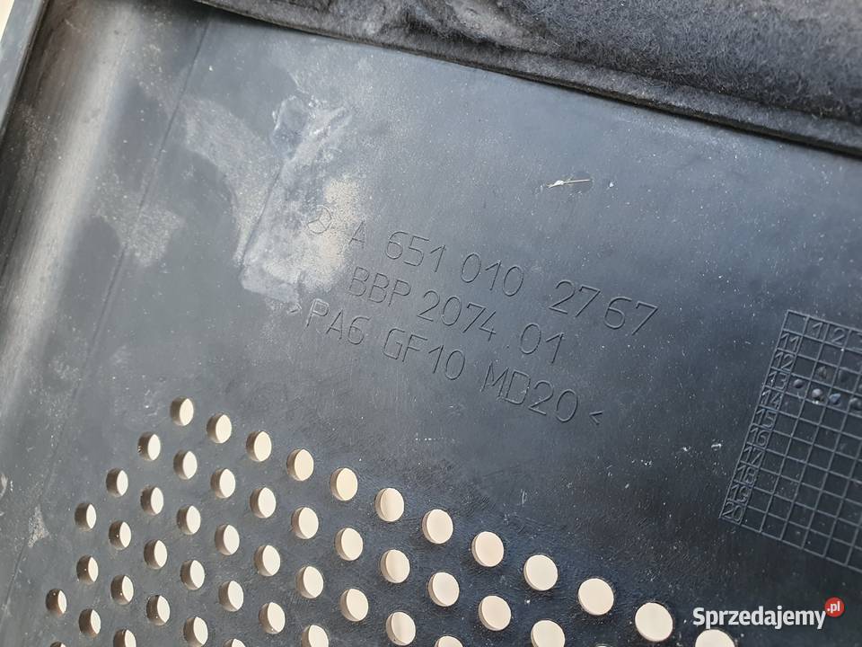 MERCEDES OSŁONA POKRYWA GÓRNA SILNIKA Międzychód