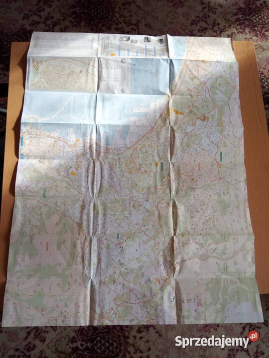 Mapa Algieru stolicy Algierii 2009 r śląskie Dąbrowa Górnicza