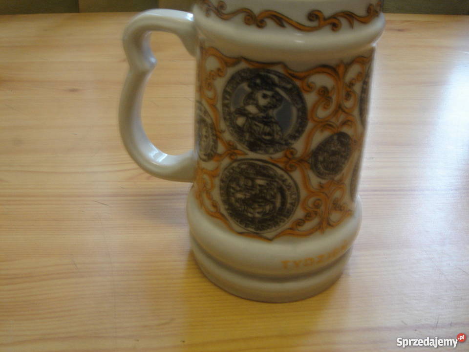 KUFEL CERAMICZNY GÓRNICZY PAMIĄTKOWY Rybnik