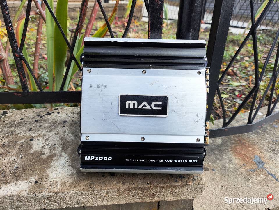 Wzmacniacz samochodowy 2 kanałowy Mac Audio MP Niegowonice