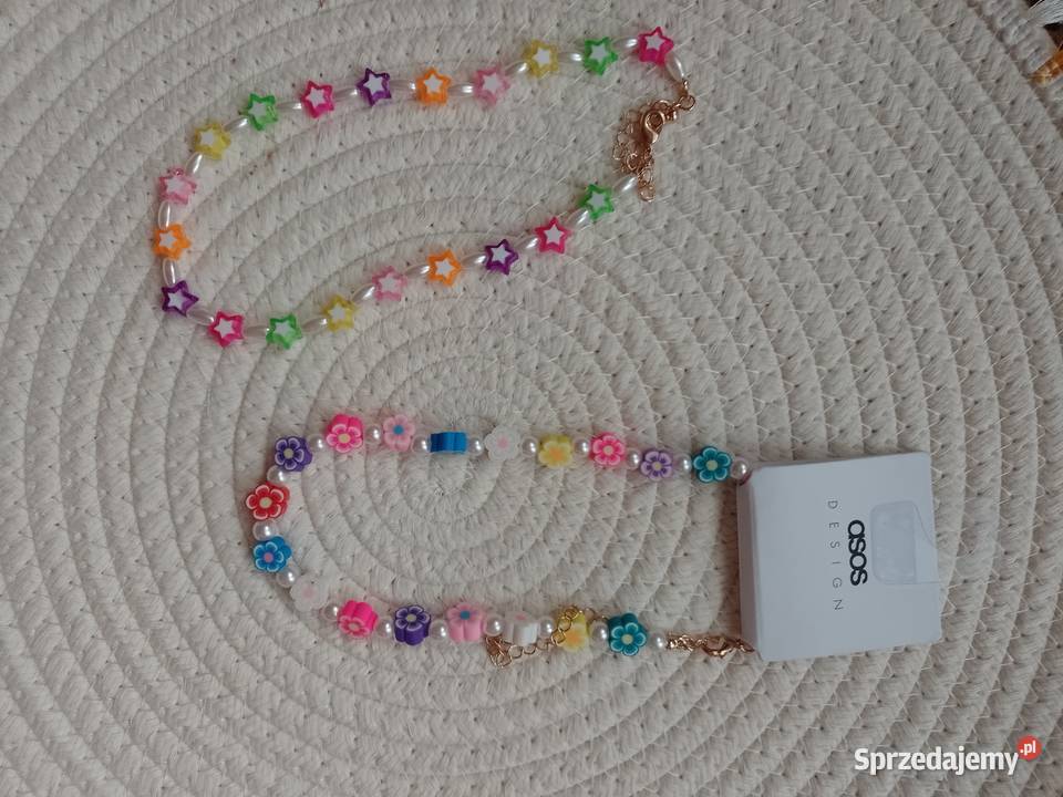 ASOS Dwa naszyjniki naszyjnik wisiorek z Londynu Dla kobiet małopolskie Kraków sprzedam