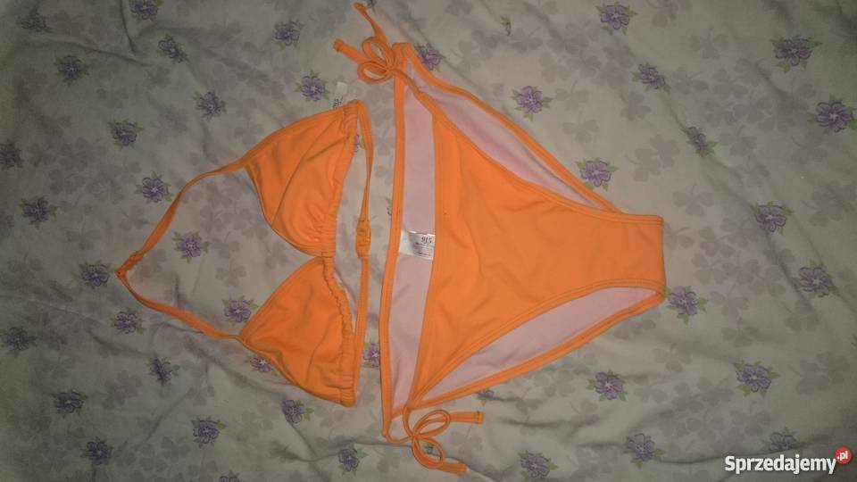Sexi Kostium kąpielowy Neon Pomarańczowy Neon Zambrów