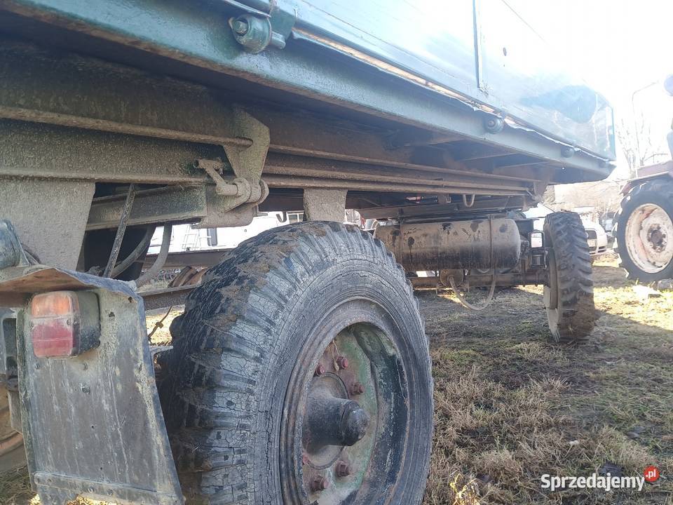 Przyczepa wywrotka thk 5 nieuszkodzony Maszyny rolnicze Żary