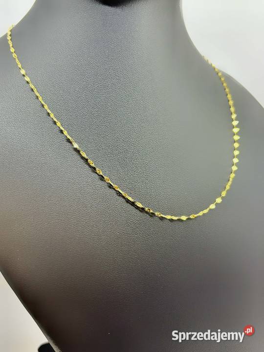 Nowy Złoty łańcuszek pr 585 078g Długość 45 Elbląg