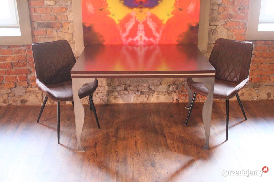 Stół komplet krzeseł WYPOSAŻENIE RESTAURACJI Pszczyna sprzedam