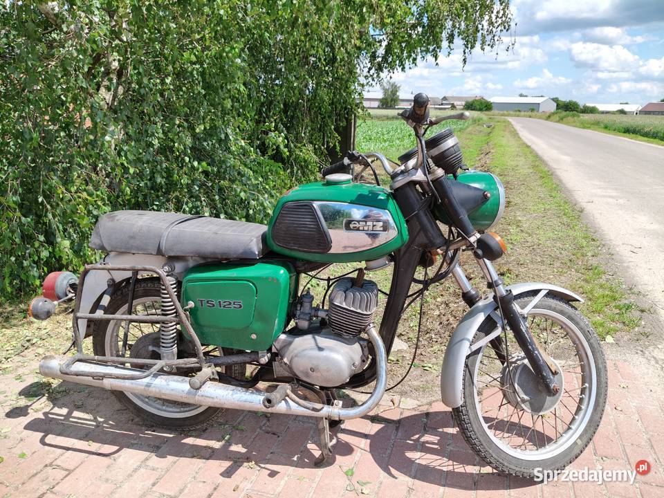 MZ ts 125 1982r z dokumentami Kalisz sprzedam