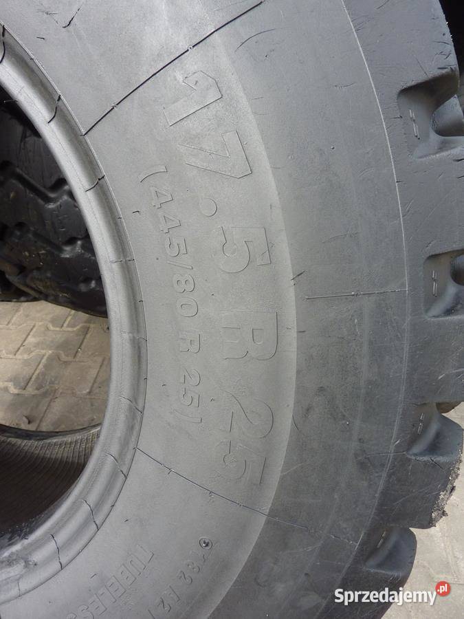 4x Opona używana przemysłowa 175R25 44580R25 JCB Zaścianki