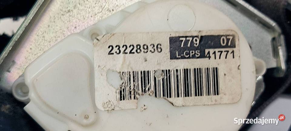 PAS BEZPIECZŃSTWA CHEVROLET CORVETTE C7 23228936 Lipno