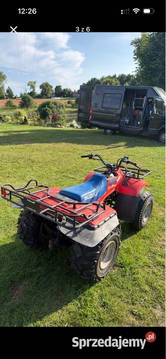 Suzuki quad runner 300 nieuszkodzony Suzuki Kołobrzeg