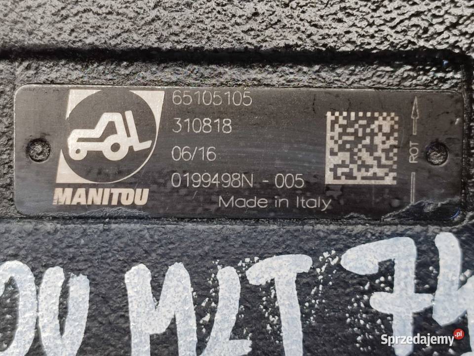 Pompa hydrauliczna 310818 16884462 Manitou MLT Wilkowo