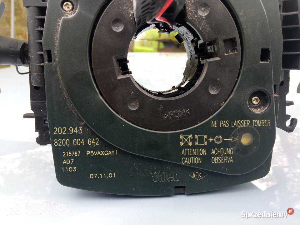 Przełącznik zespolony w kierownicy renault kujawsko-pomorskie Posługowo sprzedam