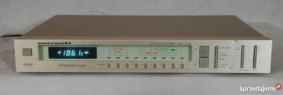 Marantz ST 521 szampański tuner stereo vintage Szczodre