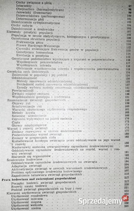 Ogólna hodowla zwierząt Bolesław Nowicki twarda lubelskie Chełm