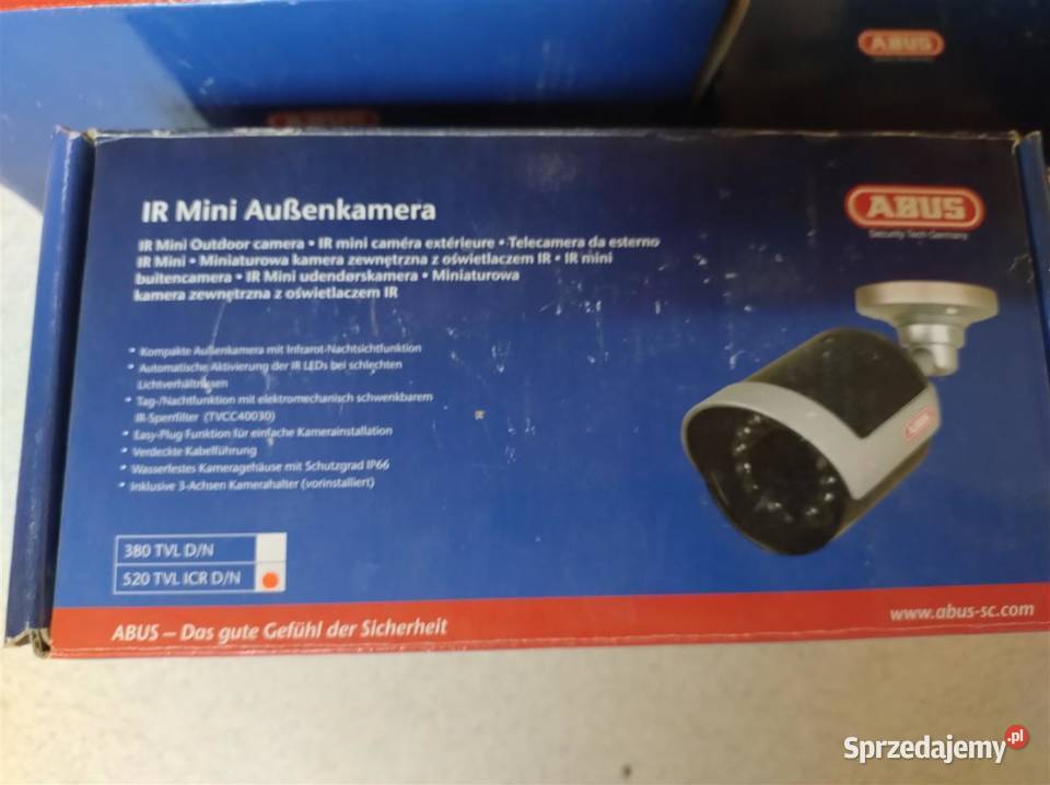 Kamera ABUS TVCC40030 4 zasilacze Gdynia sprzedam