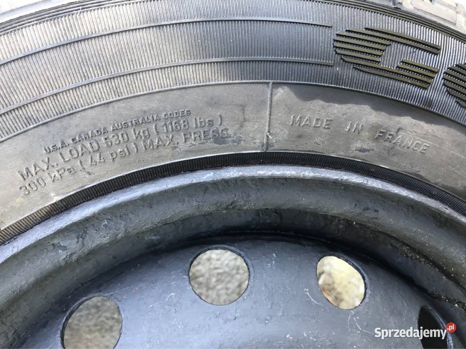 Felga stalowa z oponą GoodYear GT2 18565R14 86T Kołobrzeg