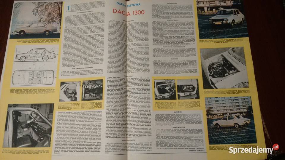 MOTOR 44 1973 dacia 1300 2072 Stalowa Wola