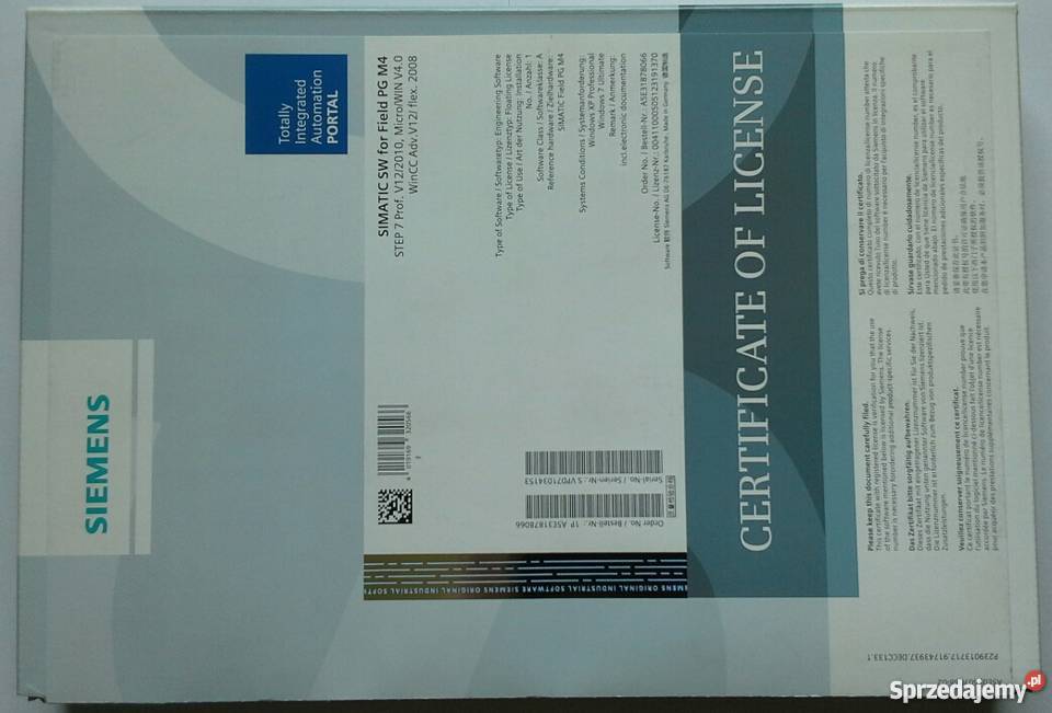Oprogramowanie SIMATIC STEP 7 Professional Zabrze
