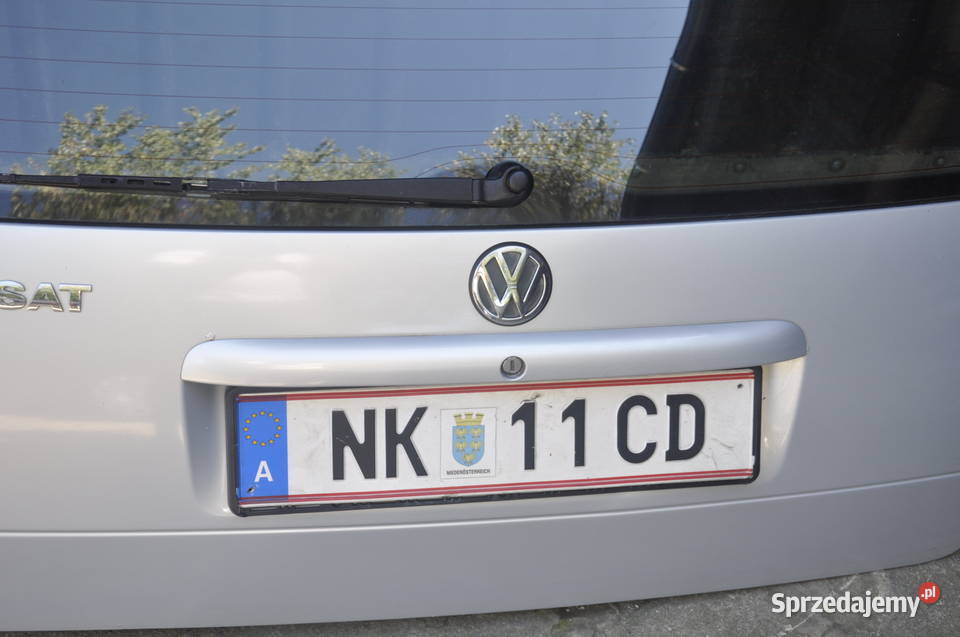 LB7Z Klapa Tył Passat B5 Nie Malowana Ładna Rzeszów