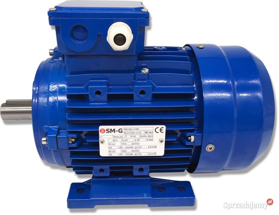 Silnik Elektryczny 15kW 230400V 1410obr 3FAZOWY kujawsko-pomorskie Solec Kujawski