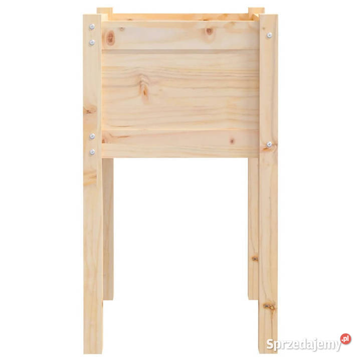 Donica ogrodowa 50x50x70 lite drewno sosnowe Donice