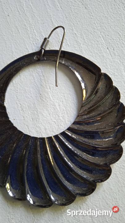 OKAZAŁE KOLCZYKI W DYMIONYM SREBRZE Piła sprzedam