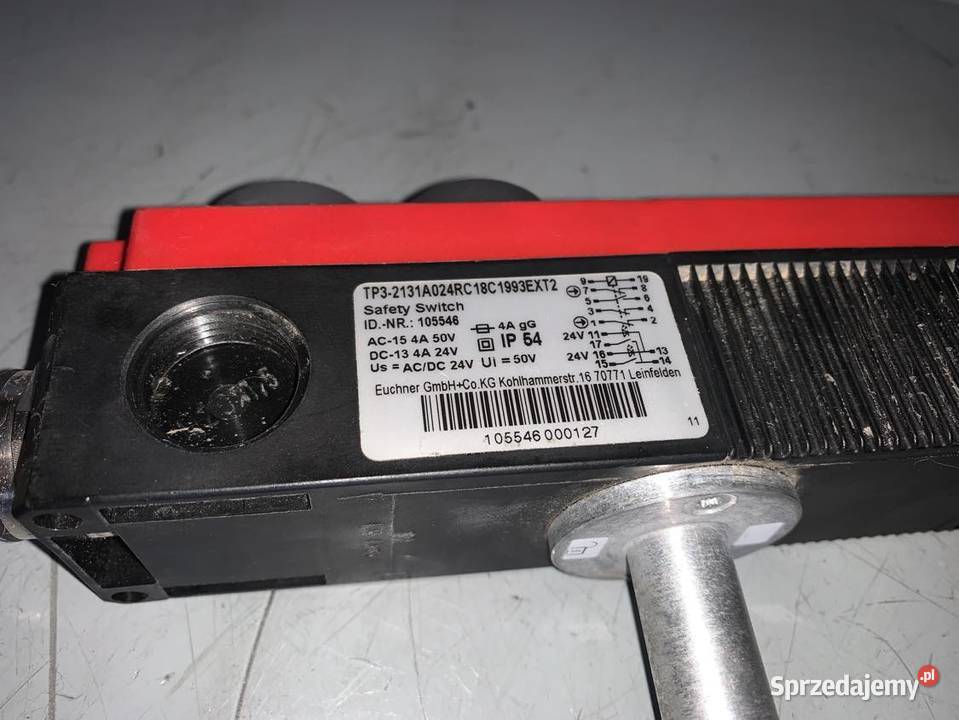 Euchner TP3 2131A024RC18C1993EXT2 Safety switch Dom i Ogród Warszawa sprzedam
