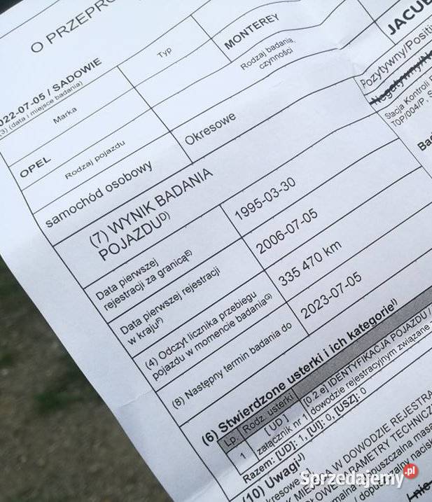 Opel Monterey 31 D Terenowy Iwaniska
