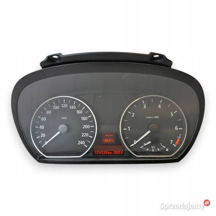 LICZNIK ZEGARY 6947136 BMW E81 E87 20 D Diesel lubelskie Chełm