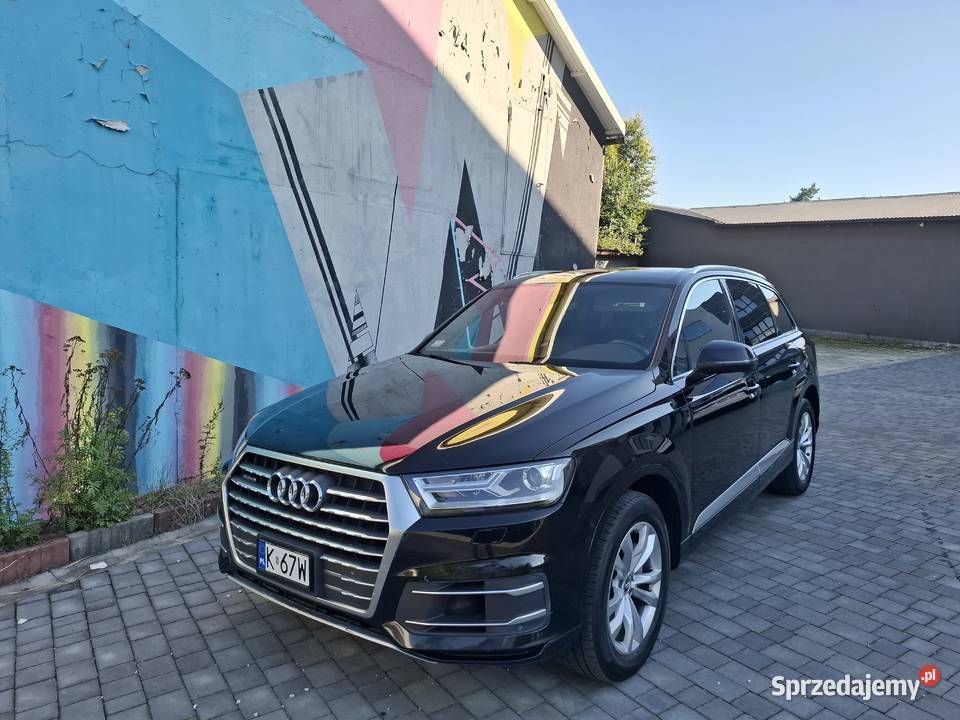 Audi Q7 AUDI Q7 II 4M 30TFSI 333 2017 PREMIUM Kraków sprzedam