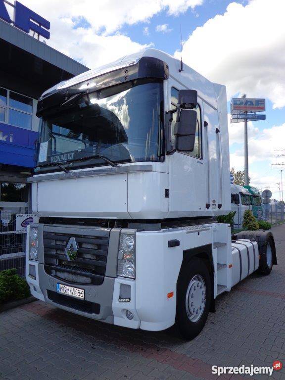 Renault MAGNUM 48019 T 4x2 Dimensions pneumatyczne zawieszenie Mogilany