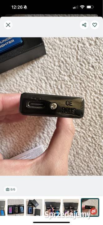 Zapalniczka plazmowa Thunder Lighter Elektronika