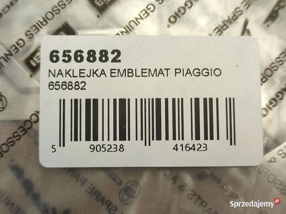 NAKLEJKA LX 150 IE NA PRAWY BOCZEK VESPA LX 150 lubelskie