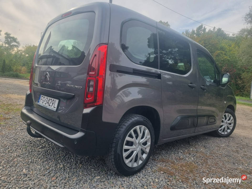 Citroen Berlingo III 2018 lakier metallic zachodniopomorskie Szczecin