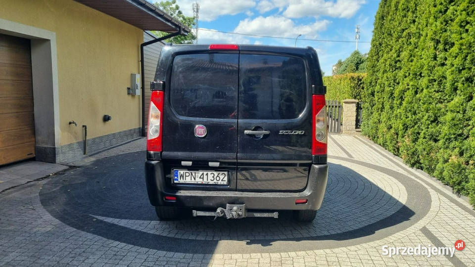 Fiat Scudo I właściciel Prosty Silni Super Stan komputer pokładowy Samochody dostawcze Płońsk
