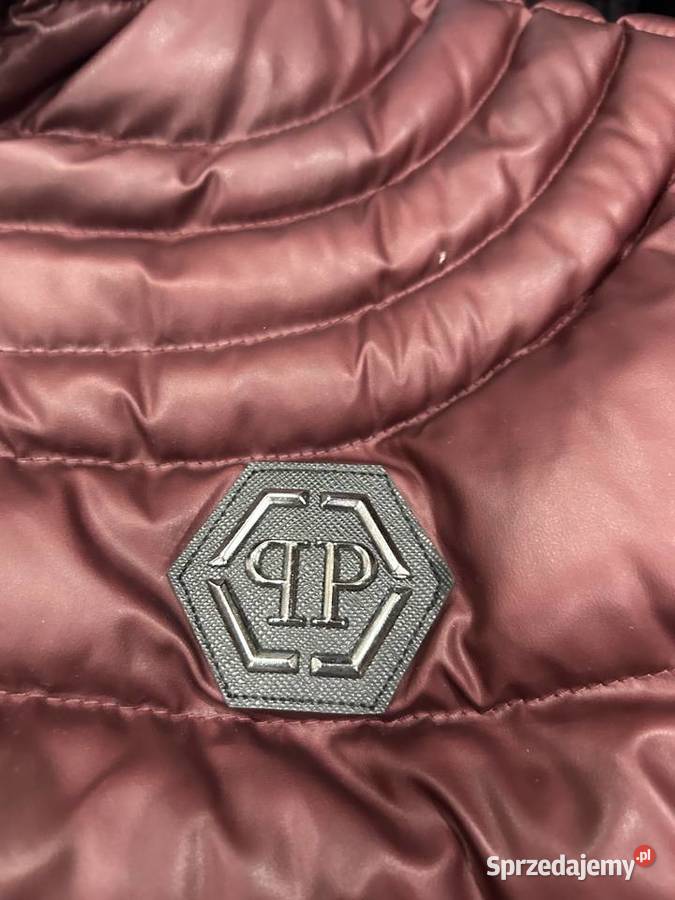 Kurtka męska Philipp Plein L bordowa Nowa Radom sprzedam