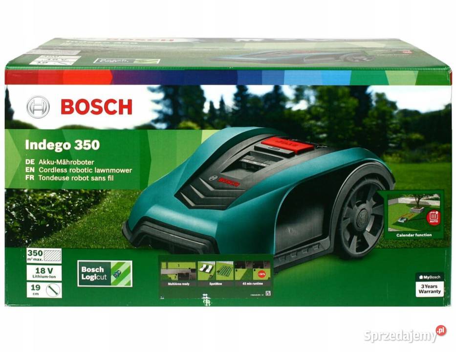 Robot koszący Bosch Indego 400